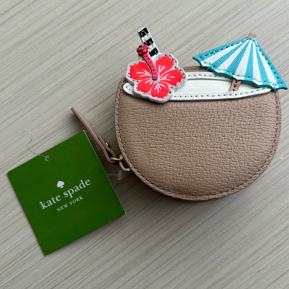 NWT Kate Spade. It’s 5 o’clock somewhere coin purse